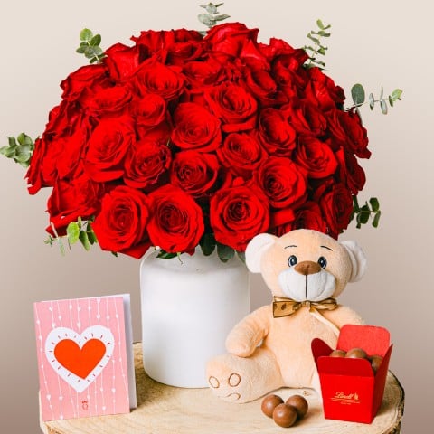 Amore Eterno: 40 Rose Rosse Amore Eterno: 40 Rose Rosse
